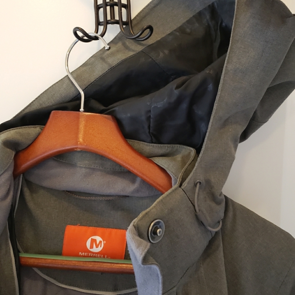 Merrell Women's waterproof long car coat